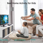 Retro Mini Gaming Console with 620 Classic Games, AV Output, and Dual Controllers