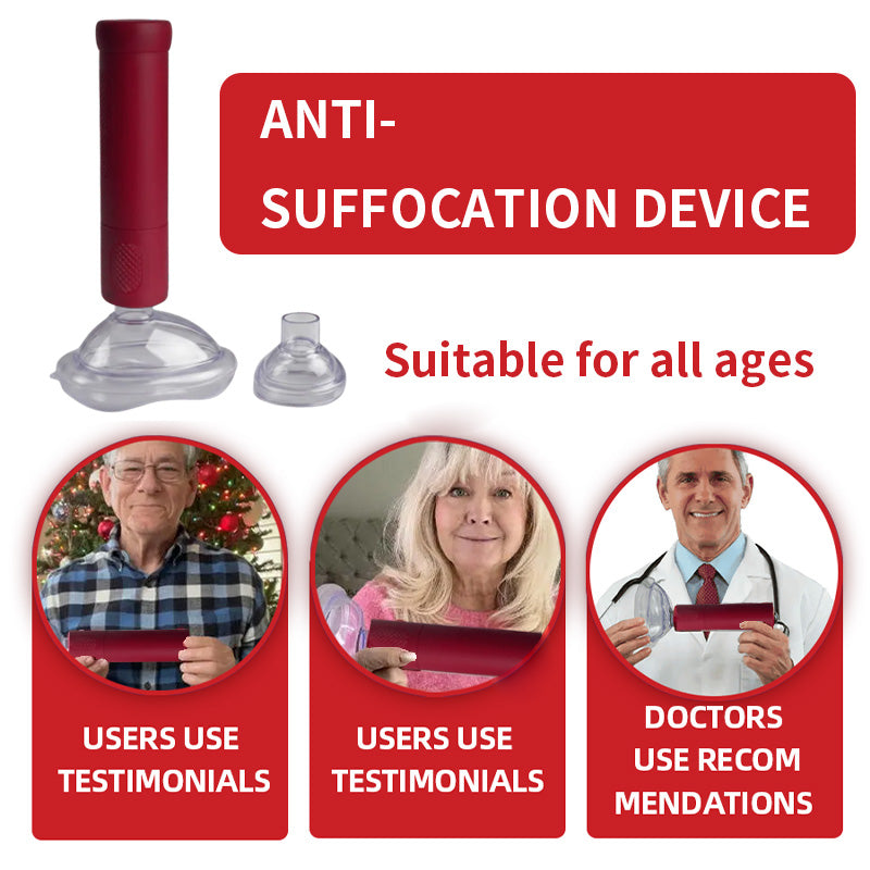 2026 Upgraded Emergency Choking Rescue Suction Device for Family Safety
