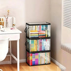 2‑Pack Heavy‑Duty Clear Plastic Storage Box with Hinged Lid
