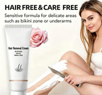 Hair Removal Cream for Women & Men – Gentle Depilatory Cream for Smooth-Looking Skin