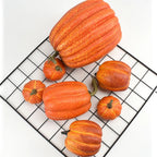 Realistic Fake Pumpkins Halloween Decor