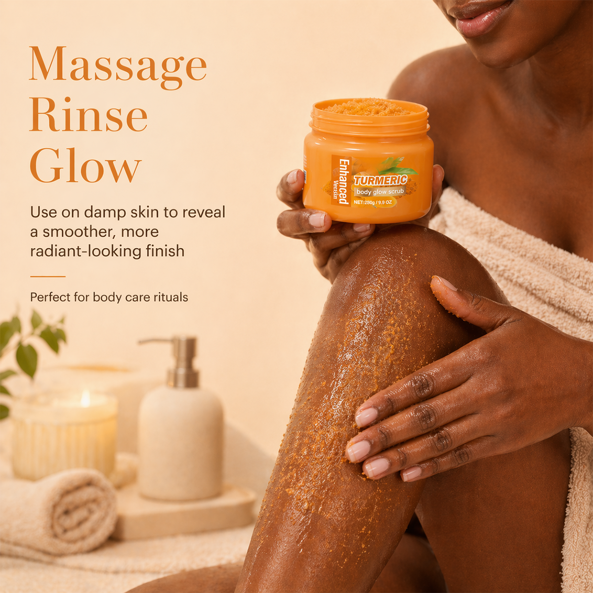 Nourishing Turmeric Body Scrub