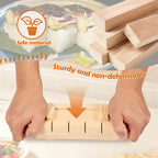 Handcrafted Wooden Sushi Maker Press Mold