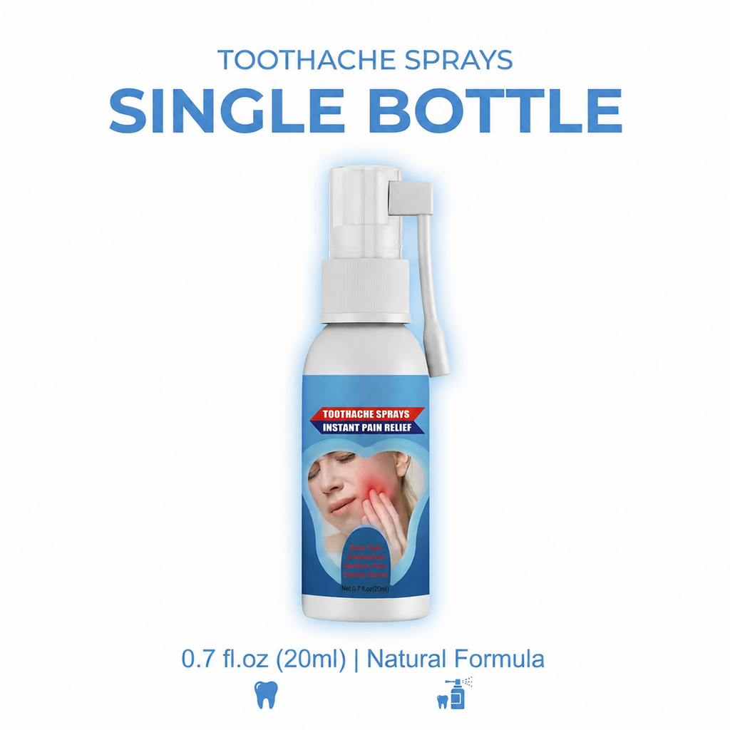 Fast-Acting Toothache Spray for Teeth & Gums | Fresh Breath & Daily Oral Comfort Support