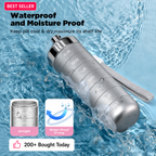Portable Metal Pill Organizer – 7-Day Medicine, Vitamin & Supplement Holder