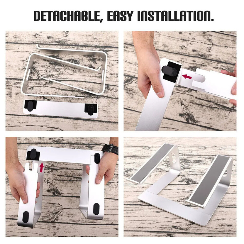 Aluminum Vertical Laptop Stand
