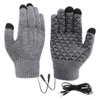 USB Touchscreen Heated Gloves for Winter