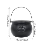 Witch Cauldron Halloween Candy Bowl
