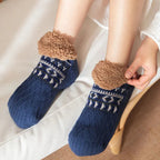 Snow Pattern Warm Socks for Winter