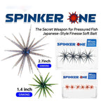Tentacle Soft Plastic Fishing Lure – Finesse Bait for Bass, Trout & Freshwater Fishing