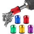 Universal Magnetic Screwdriver Bit Ring, Strong Grip for Drills & Power Tools