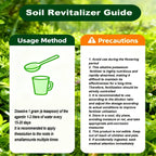 Soil conditioner. Concentrated humic acid formula, suitable for lawns and garden plants.