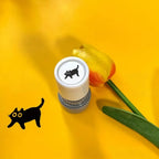 Cat Pattern Stamp, Round Self-inking Stamp