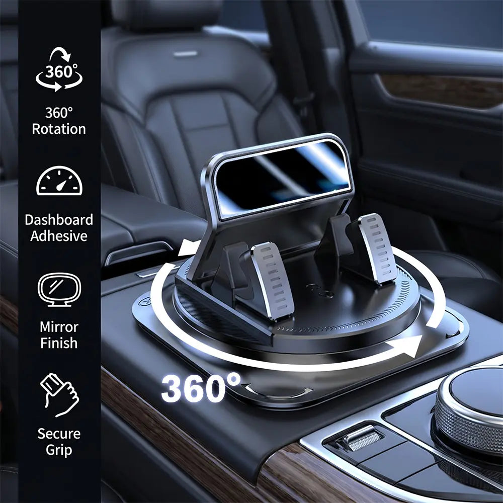360 Degree Rotatable Suction Cup Car Phone Holder for Dashboard