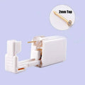 2mm Gold White Diamond Disposable Safe Nose Ear Nail Punch