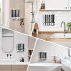 3-Chamber Shower Dispenser - Wall Mounted, No Leakage, No Drill