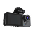 3 Channel Dash Cam Front Inside Rear Vehicle Driving Recorder Car DVR