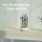 3-in-1 Automatic Makeup Brush Cleaning and Drying Stand