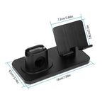 3-in-1 Charging Dock Station Phone Charger Stand Holder