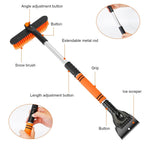 3-in-1 Extendable Windshield Ice Scraper