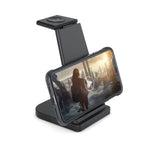 3-in-1 Foldable Fast Wireless Charging Stand