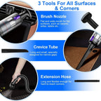 3-in-1 Handheld Cordless Car Vacuum Cleaner