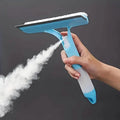 3-in-1 Handheld Glass Cleaner with Scraper & Sprayer - Versatile Window Wipe