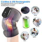 3-in-1 Heated Pads Massager with 3 Level Vibration