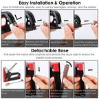 3-in-1 Heavy Duty Manual Nail Stapler Kit