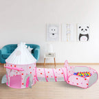 3-in-1 Kids Play Tent Ball Pit Set