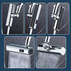 3-Mode Leakproof Sink Faucet Adapter - Durable Copper Construction for Kitchen and Bathroom