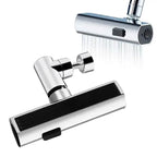 3-Mode Leakproof Sink Faucet Adapter - Durable Copper Construction for Kitchen and Bathroom