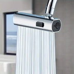 3-Mode Leakproof Sink Faucet Adapter - Durable Copper Construction for Kitchen and Bathroom