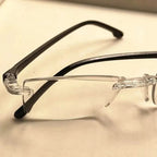 2K Style Rimless Reading Glasses for Men & Women