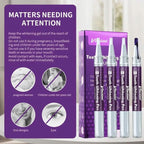 3-Pack: 3ml/0.1fl oz Mint Flavor Purple Teeth Whitening Gel Pen