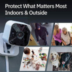 3-Pack: Abode Cam 2 | Indoor/Outdoor WiFi Connected Security Camera with Full Color Low-Light Video, Motion Detection, and Two-Way Voice  (Refurbished)