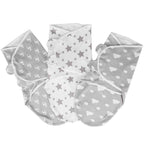 3-Pack: Baby New Born Swaddle Wrap