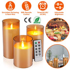 3-Pack: Flameless Battery Operated Candles