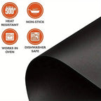 3-Pack: Non-Stick BBQ Grill Mesh Mats