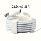 3-Pack: USB-C Fast Charging Cables