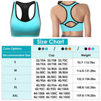3-Pack: Women Padded Sports Bras