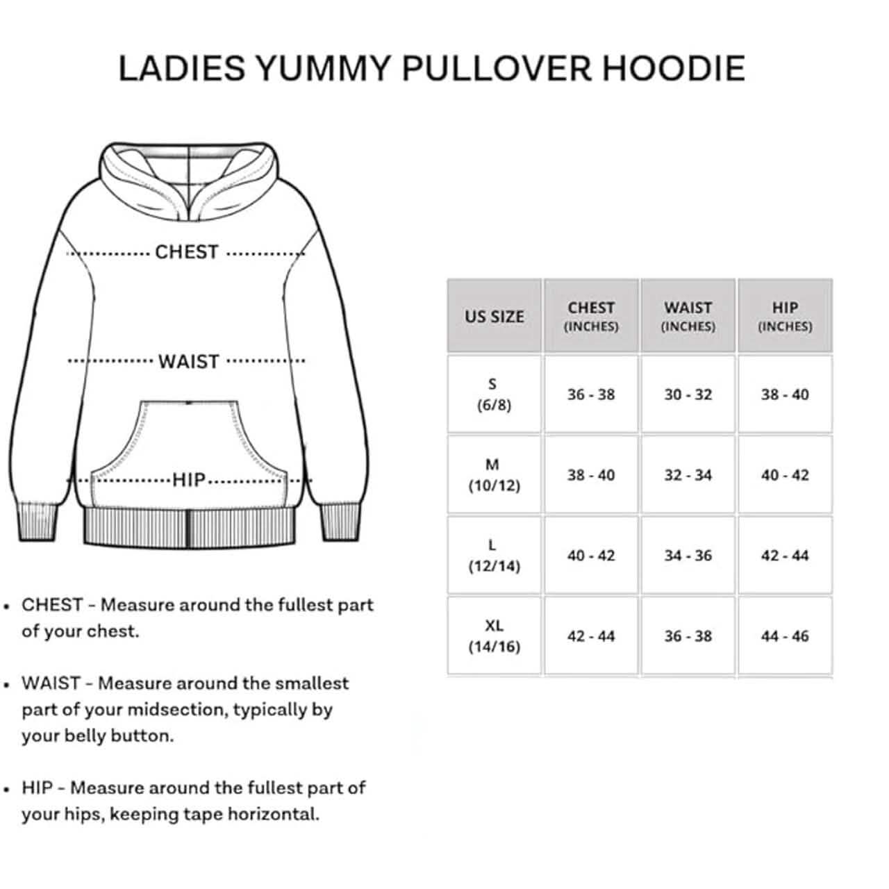 3-Pack: Women's Long Sleeve Pullover Hoodie