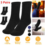 3-Pairs: Men Warm Wool Socks