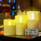 3-Piece: Flameless Votive Candles