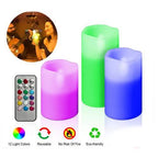 3-Piece: Flameless Votive Candles