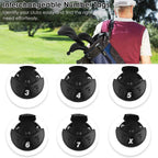 3-Piece: Long Neck Mesh Golf Club Head Cover
