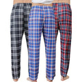 3-Piece: Mens Pajama Pants Loungewear Sleepwear Pijama