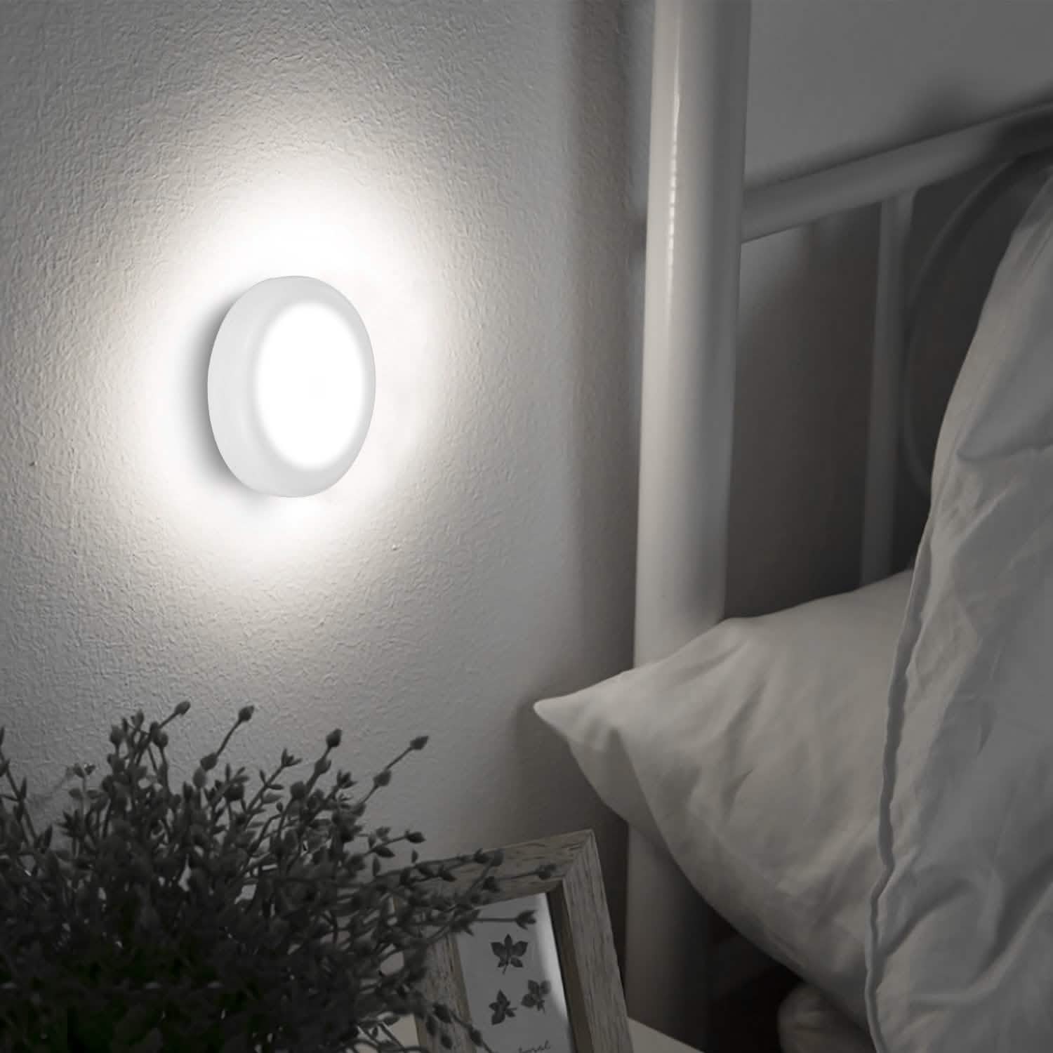 3-Piece: Motion Sensor Stick-on Cordless Night LED Lamp
