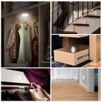 3-Piece: Motion Sensor Stick-on Cordless Night LED Lamp