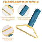 3-Piece: Portable Reusable Double Side Lint Remover